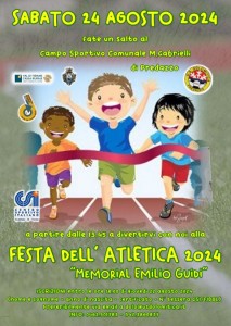 Festa dell'atletica 24.8.24